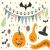 Halloween backgrounds and elements