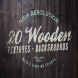 20 Wood Textures / Backgrounds