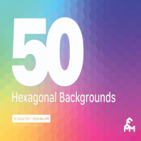 50 Hexagonal Backgrounds