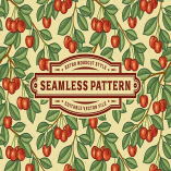 Seamless Cherry Pattern