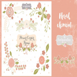 Floral corner clipart