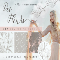 35+ Patterns & 8 Instagram Templates