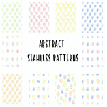 Abstract Watercolor Patterns