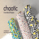 Colorful Chaotic Rounded Shapes Seamless Patterns