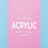 Subtle Acrylic Texture Background  Pink & Blue