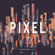 Pixel | Colorful Motion Square Backgrounds | V. 03