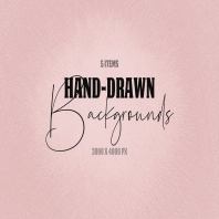 Neutral hand-drawn backgrounds