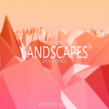 Polygon Landscapes Background