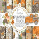 Pumpkin Truck digital paper pack