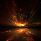 fire fractal horizon