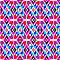 Abstract Geometric vector seamless pattern