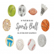 10 Watercolor Sports Ball Illustration Graphics