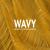 Abstract 3D Wavy Striped Backgrounds - Gold Color
