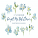 10 Watercolor Forget Me Not Flower Illustration