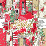 Nutcracker Red digital paper pack