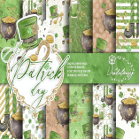 St. Patrick's Day digital paper pack