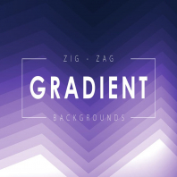 Zig Zag Gradient Backgrounds