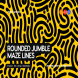 Organic Rounded Jumble Maze Lines Seamless Pattern