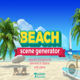 Beach Scene Generator