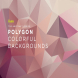 Polygon Abstract Backgrounds V17