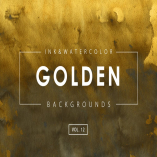 Golden Ink Backgrounds 12