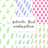 Watercolor Floral Patterns