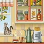 Retro Kitchen