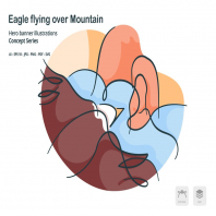 Eagle Wildlife Animal Vector Illustration