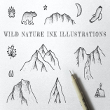 Wild Nature - Ink Illustrations