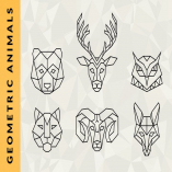 Geometric Animal Logos