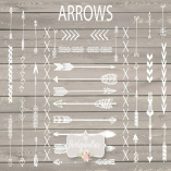 Arrows hand draw