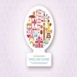 Travel and Tourism vector illustration 