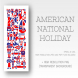 American National Holiday vector illustration