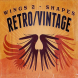 Retro/Vintage shapes - Wings 2