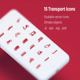 Transport Icons - Premium Vector Iconset