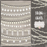 String Lights Clipart