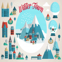 Winter Mountain Town 