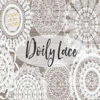 Vector Rustic Doily lace