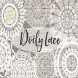 Vector Rustic Doily lace