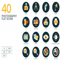 40 Photography Icons