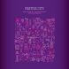 Festive City vector illustration