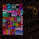Music Styles vector text design (6 options)