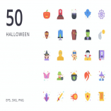 the halloween icons 50