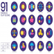 91 Fintech Icons | Orchid Series