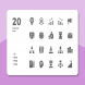 20 Startup Icons (Solid)