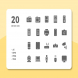 20 Device Icons (Solid)