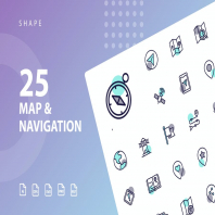 Map & Navigation Shape