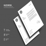 Letterhead Template Vol. 12