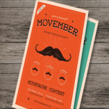 Movember Event Flyer