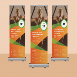 Fitness Rollup Banner Promotion